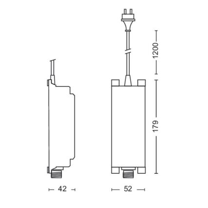 Philips - Τροφοδοτικό σύστημα 48W/12/230V IP67