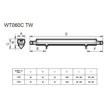 Philips - Φθορίζον φως εργασίας LED LED/30W/230V IP66