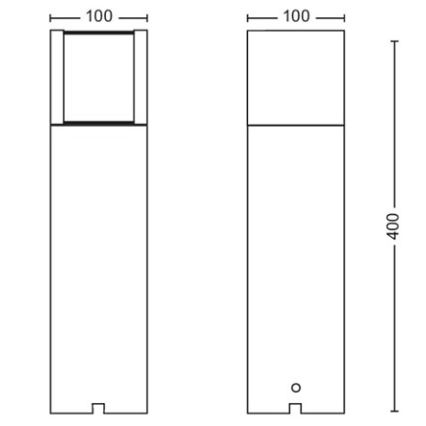 Philips - Φωτιστικό LED εξωτερικού χώρου LED/6W/12V 2700K IP44