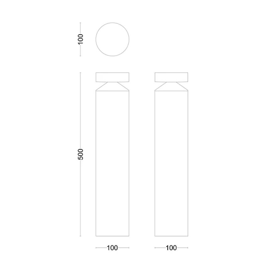 Philips - Φωτιστικό LED εξωτερικού χώρου LAVEN LED/6W/230V 4000K IP44
