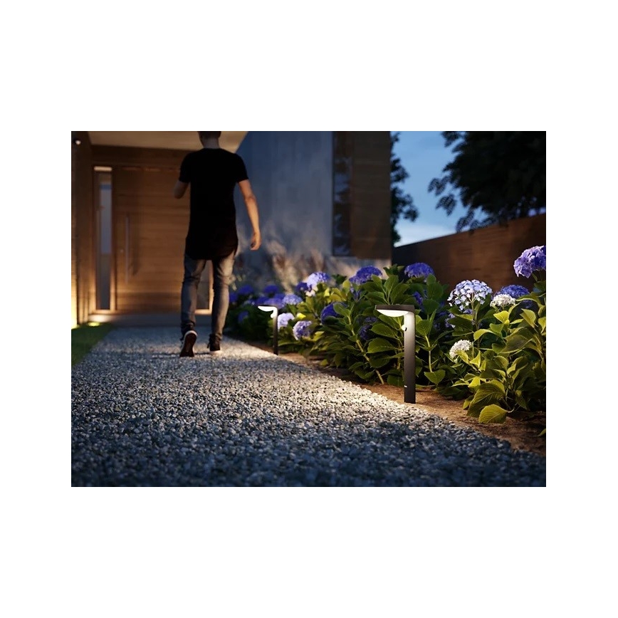 Philips - Φωτιστικό LED εξωτερικού χώρου με αισθητήρα LED/9W/230V 2700K IP44