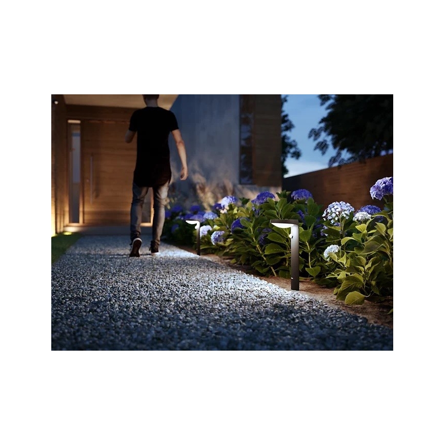Philips - Φωτιστικό LED εξωτερικού χώρου με αισθητήρα LED/9W/230V 4000K IP44
