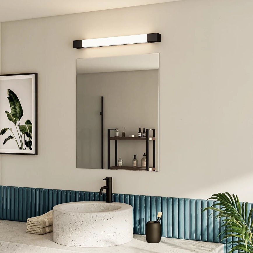 Philips - Φωτιστικό καθρέφτη μπάνιου ROVER LED/10W/230V IP44 μαύρο