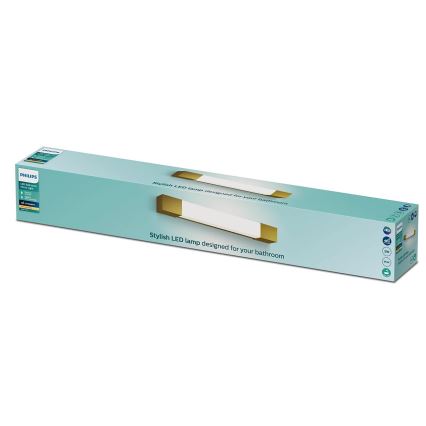 Philips - Φωτιστικό καθρέφτη μπάνιου ROVER LED/5W/230V IP44 ορείχαλκος