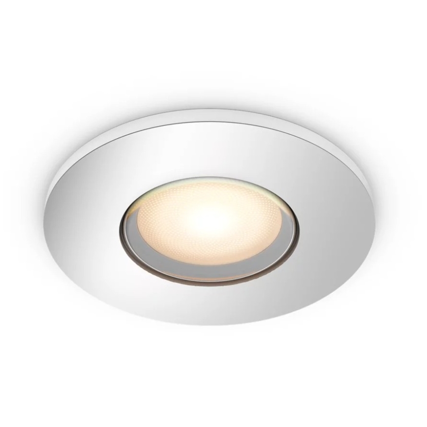 Philips - LED Dimmable χωνευτό φωτιστικό μπάνιου Hue ADORE BATHROOM 1xGU10/4,2W/230V 2200-6500K IP44