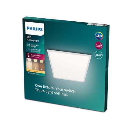 Philips - LED Dimmable φωτιστικό οροφής SCENE SWITCH LED/36W/230V 2700K