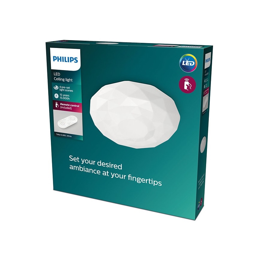 Philips - Φωτιστικό οροφής LED Dimmable LED/23W/230V  2700-6500K + RC