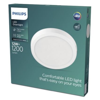 Philips - Φωτιστικό οροφής LED  LED/12W/230V  2700 K λευκό