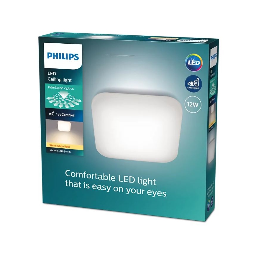 Philips - Φωτιστικό οροφής LED LED/12W/230V 2700K