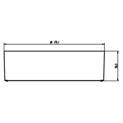 Philips - Φωτιστικό οροφής LED LED/16,5W/230V