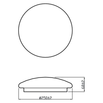 Philips - Φωτιστικό οροφής LED MOIRE LED / 10W / 230V