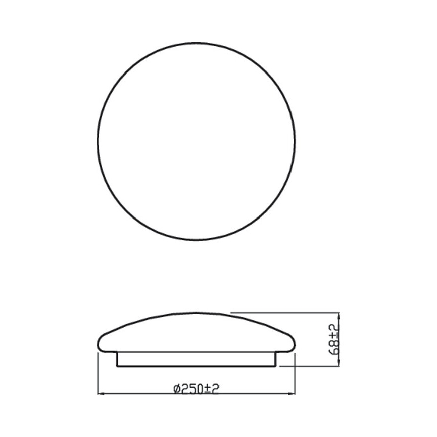 Philips - Φωτιστικό οροφής LED MOIRE LED / 10W / 230V
