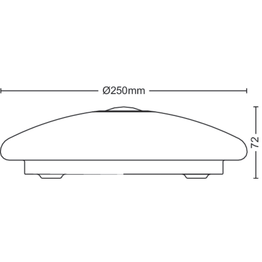 Philips - Φωτιστικό οροφής LED με αισθητήρα MAUVE LED/6W/230V 4000K