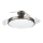 Philips-Φωτιστικό οροφής LED με ανεμιστήρα BLISS LED/35W/230V 5500/4000/2700K νίκελ + τηλεχειριστήριο