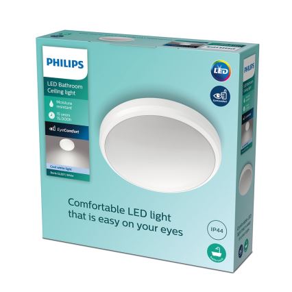 Philips - LED Φωτιστικό οροφής μπάνιου LED/6W/230V 4.000K IP44