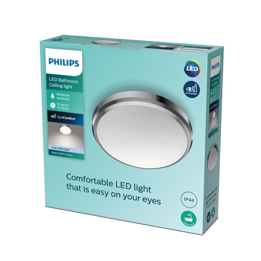 Philips - LED Φωτιστικό οροφής μπάνιου LED/6W/230V 4.000K IP44