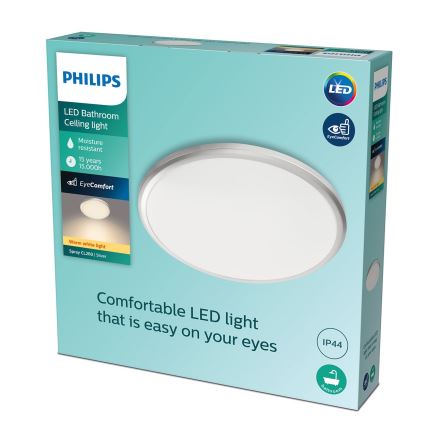 Philips - LED Φωτιστικό οροφής μπάνιου LED/12W/230V IP44