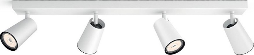 Philips - Φωτιστικό σποτ 4xGU10/5,5W/230V