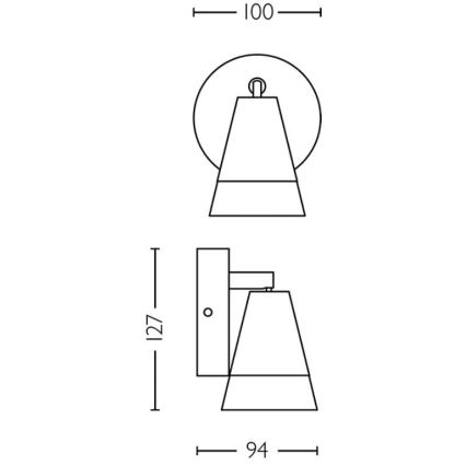 Philips - Φωτιστικό σποτ CLEFT 1xGU10/5W/230V