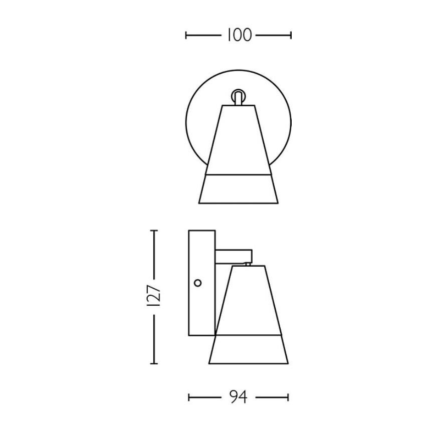 Philips - Φωτιστικό σποτ CLEFT 1xGU10/5W/230V