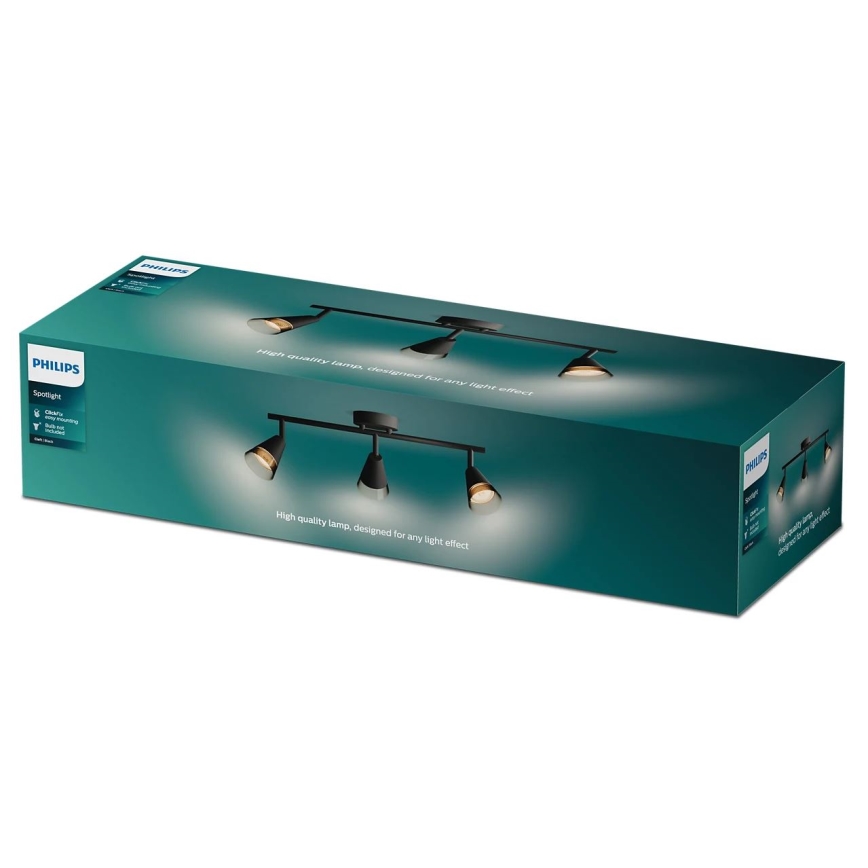 Philips - Φωτιστικό σποτ CLEFT 3xGU10/5W/230V
