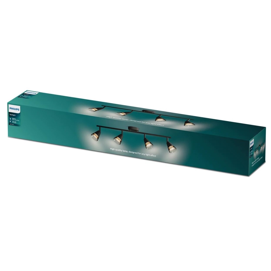 Philips - Φωτιστικό σποτ CLEFT 4xGU10/5W/230V