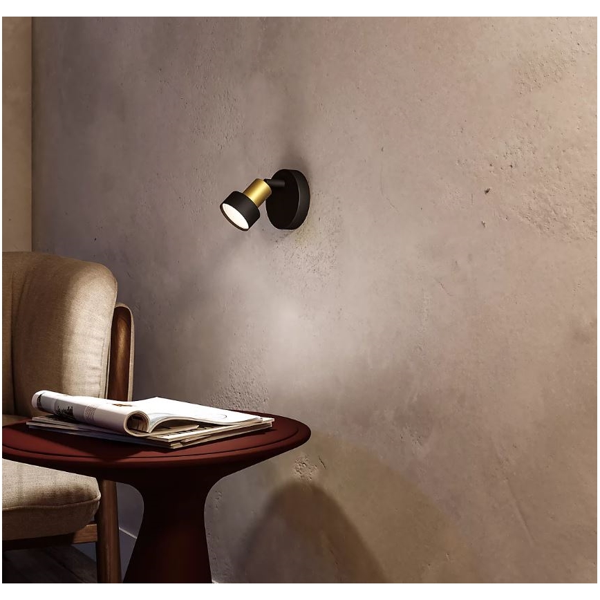 Philips - Φωτιστικό σποτ CONDUIT 1xGU10/5W/230V μαύρο/χάλκινο