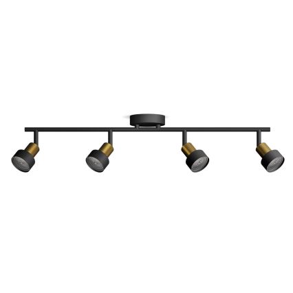 Philips - Φωτιστικό σποτ CONDUIT 4xGU10/5W/230V μαύρο/χάλκινο