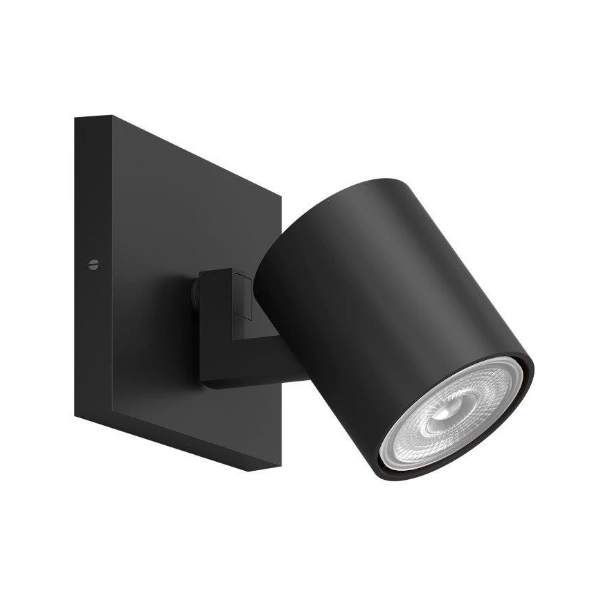 Philips - Φωτιστικό σποτ Dimming LED Hue RUNNER 1xGU10/4,2W/230V 2200-6500K μαύρο