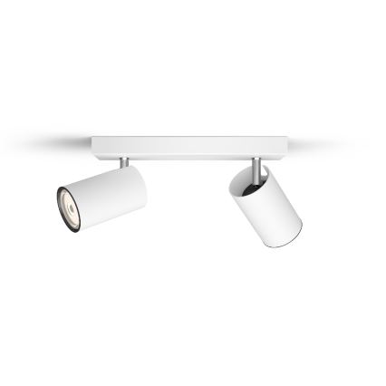 Philips - Φωτιστικό σποτ KOSIPO 2xGU10/5,5W/230V λευκό