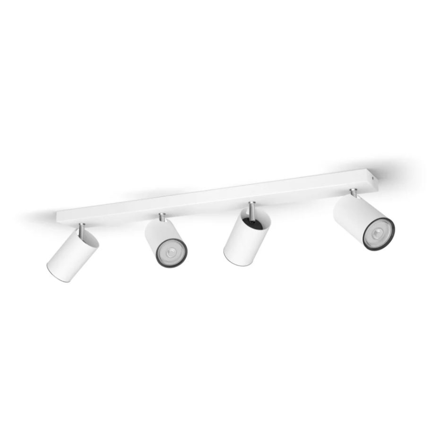 Philips - Φωτιστικό σποτ 4xGU10/5,5W/230V