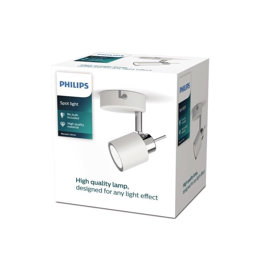Philips - Φωτιστικό σποτ 1xGU10/35W/230V λευκό