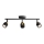 Philips - Φωτιστικό σποτ NIALL 3xGU10/5W/230V μαύρο/χάλκινο