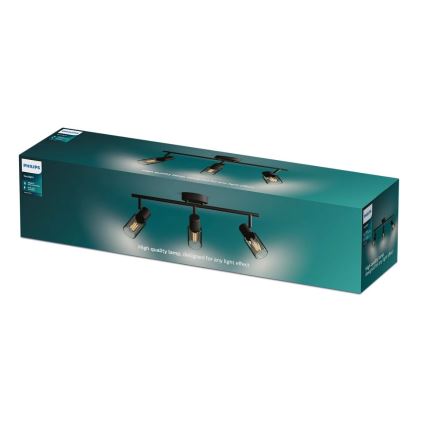 Philips - Φωτιστικό σποτ PALMS 3xE14/25W/230V