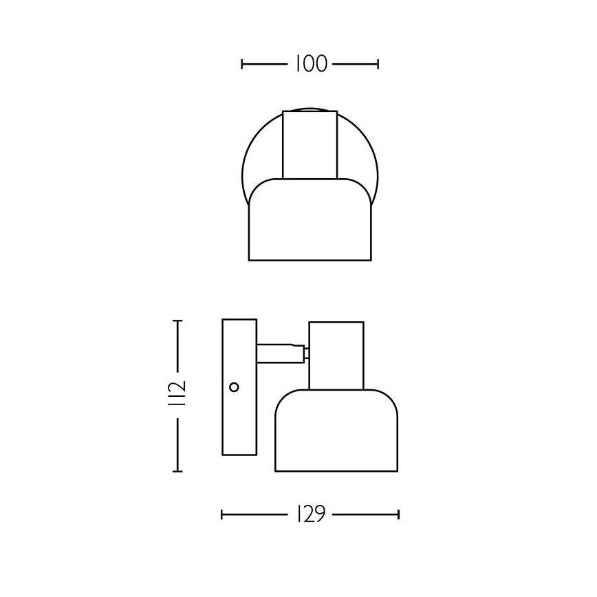 Philips - Φωτιστικό σποτ SLEET 1xE14/25W/230V