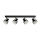 Philips - Φωτιστικό σποτ SLEET 4xE14/25W/230V