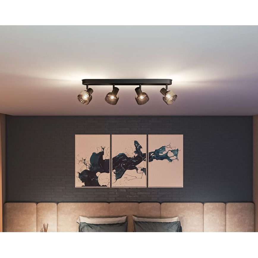 Philips - Φωτιστικό σποτ SLEET 4xE14/25W/230V