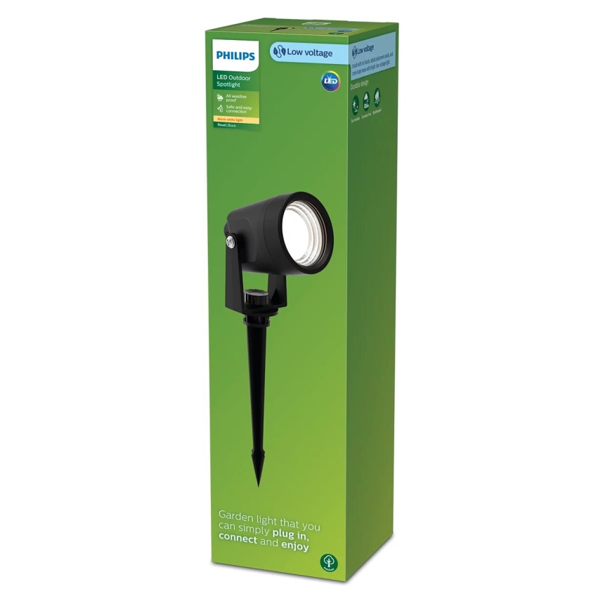 Philips - Φωτιστικό σποτ εξωτερικού χώρου LED GARDENLINK REUEL LED/1,5W/24V 2700K IP44
