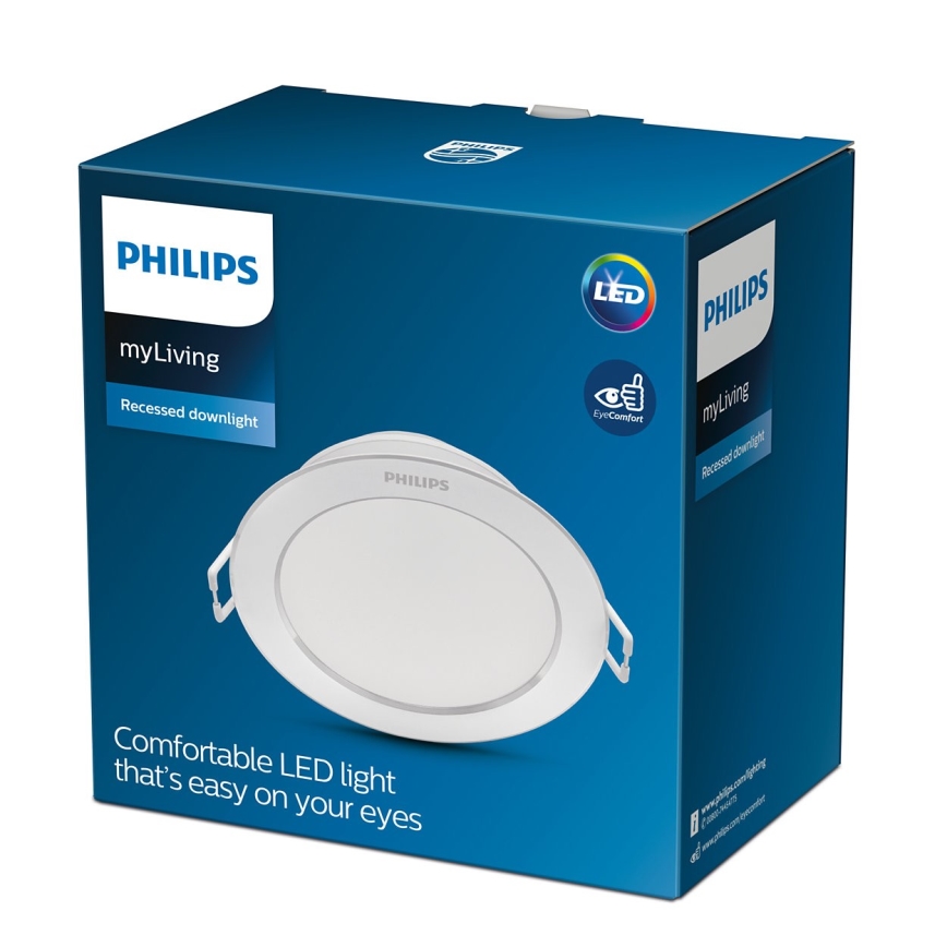 Philips - Χωνευτό φωτιστικό LED  LED/3.5W/230V 2,700K