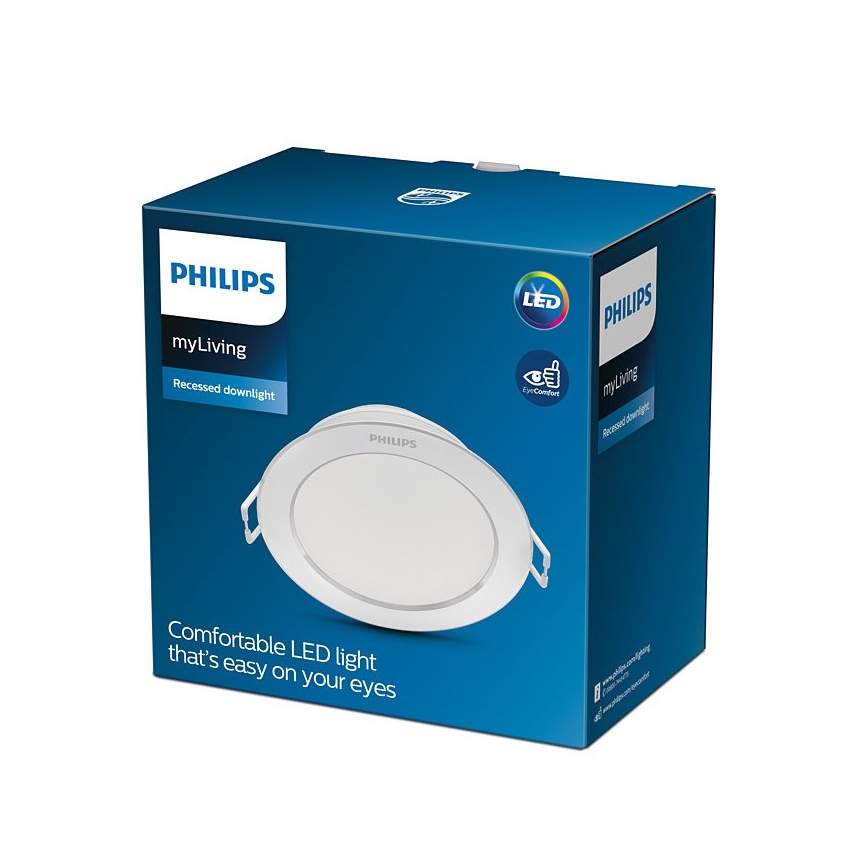Philips - Χωνευτό φωτιστικό LED LED/3.5W/230V 3,000K