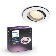 Philips - Χωνευτό φωτιστικό LED RGB CENTURA 1xGU10/5,7W/230V