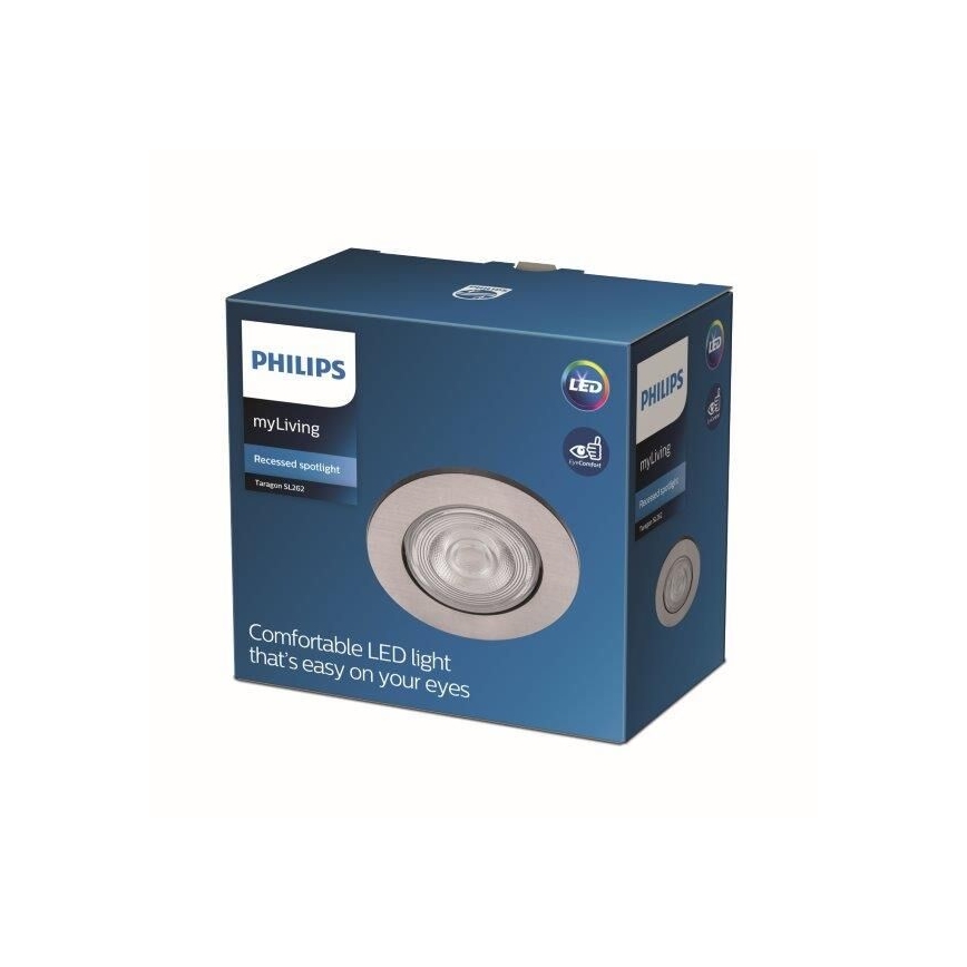 Philips - Χωνευτό φωτιστικό LED LED/4.5W/230V 2,700K