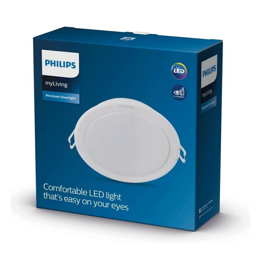 Philips - Χωνευτό φωτιστικό MESON LED/12,5W/230V 3000K