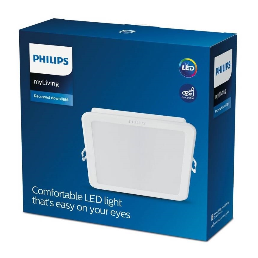 Philips - Χωνευτό φωτιστικό MESON LED/12,5W/230V 4000K