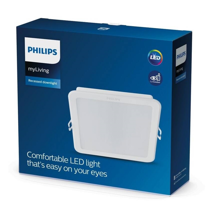 Philips - Χωνευτό φωτιστικό MESON LED/16,5W/230V 6500K