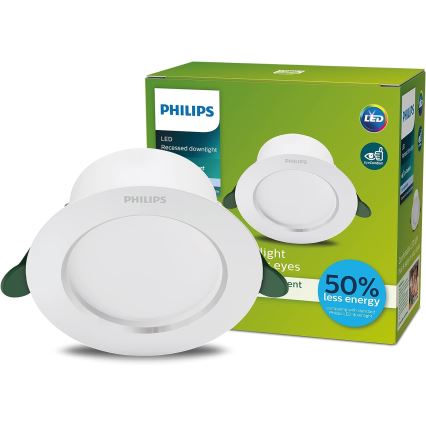 Philips -  LED Χωνευτό φωτιστικό οροφής LED/4,8W/230V 3000K