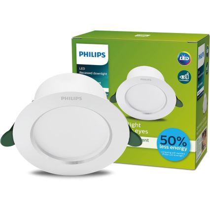 Philips -  LED Χωνευτό φωτιστικό οροφήςLED/6,5W/230V 3000K