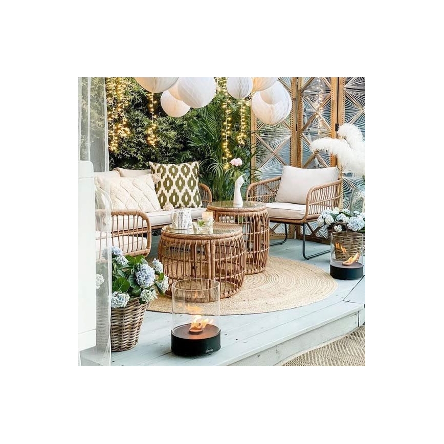 Planika - Τζάκι BIO 36,3x25,1 cm 2,5kW μαύρο