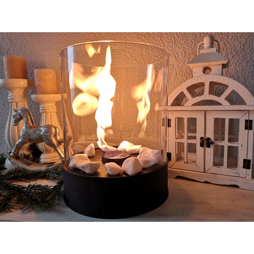 Planika - βιοτζάκι 32,1x25,1 cm 2,5kW μαύρο