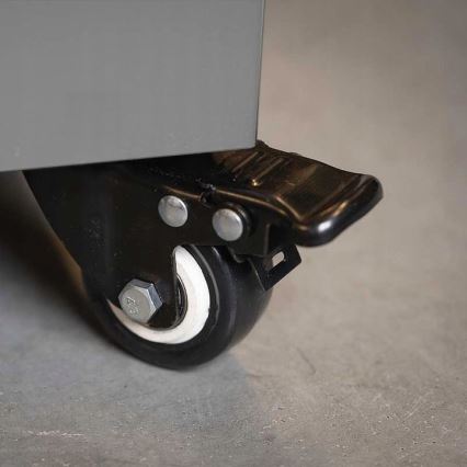 Planika - Τζάκι αερίου εξωτερικού χώρου 142x36 cm 8kW 1xAAA γκρι + προστατευτικό κάλυμμα